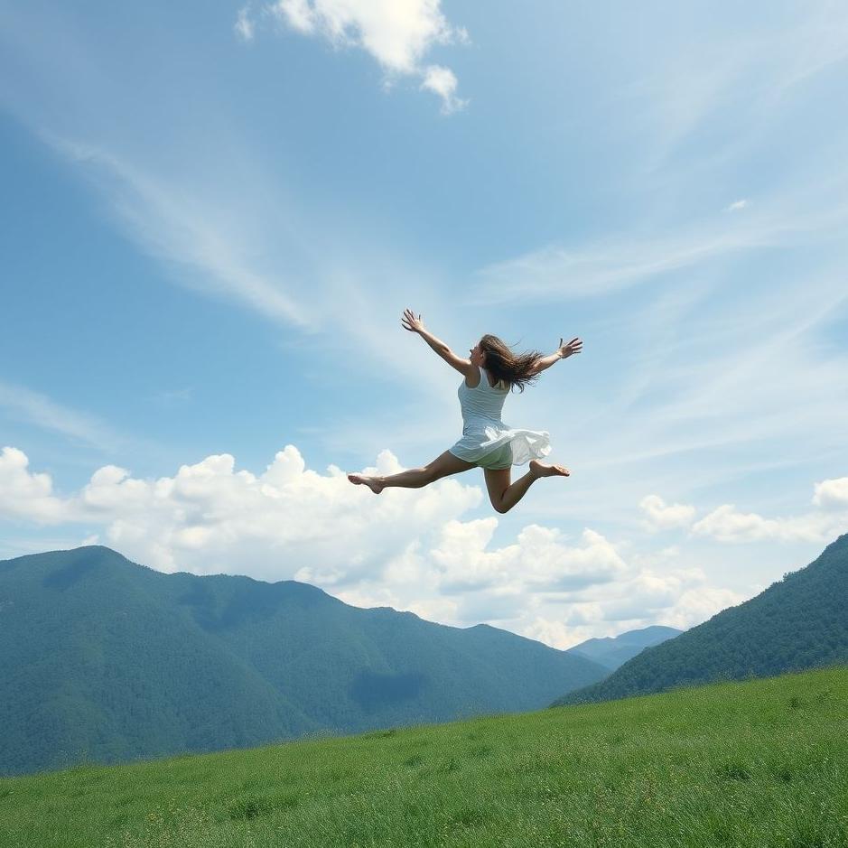 Dream : Jumping in the air in a dream