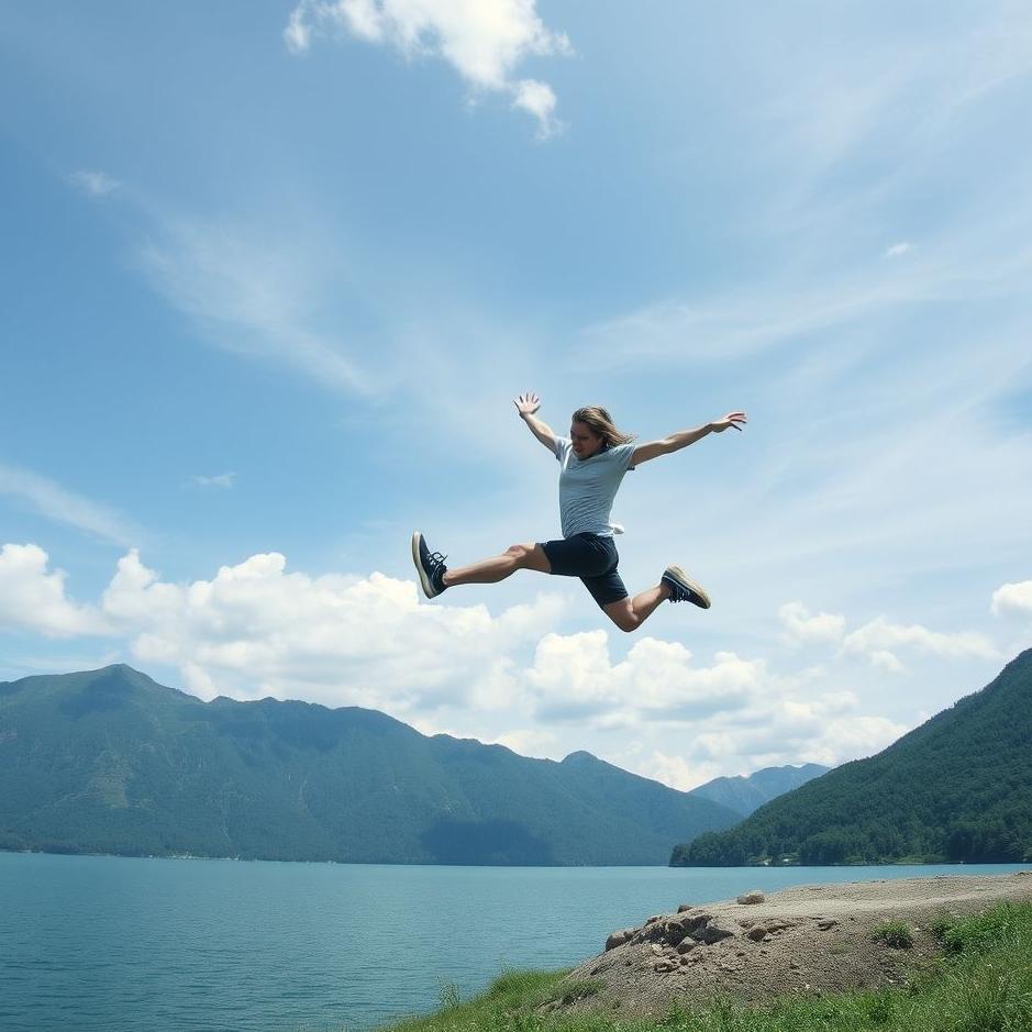 Dream : Jumping intentionally in a dream