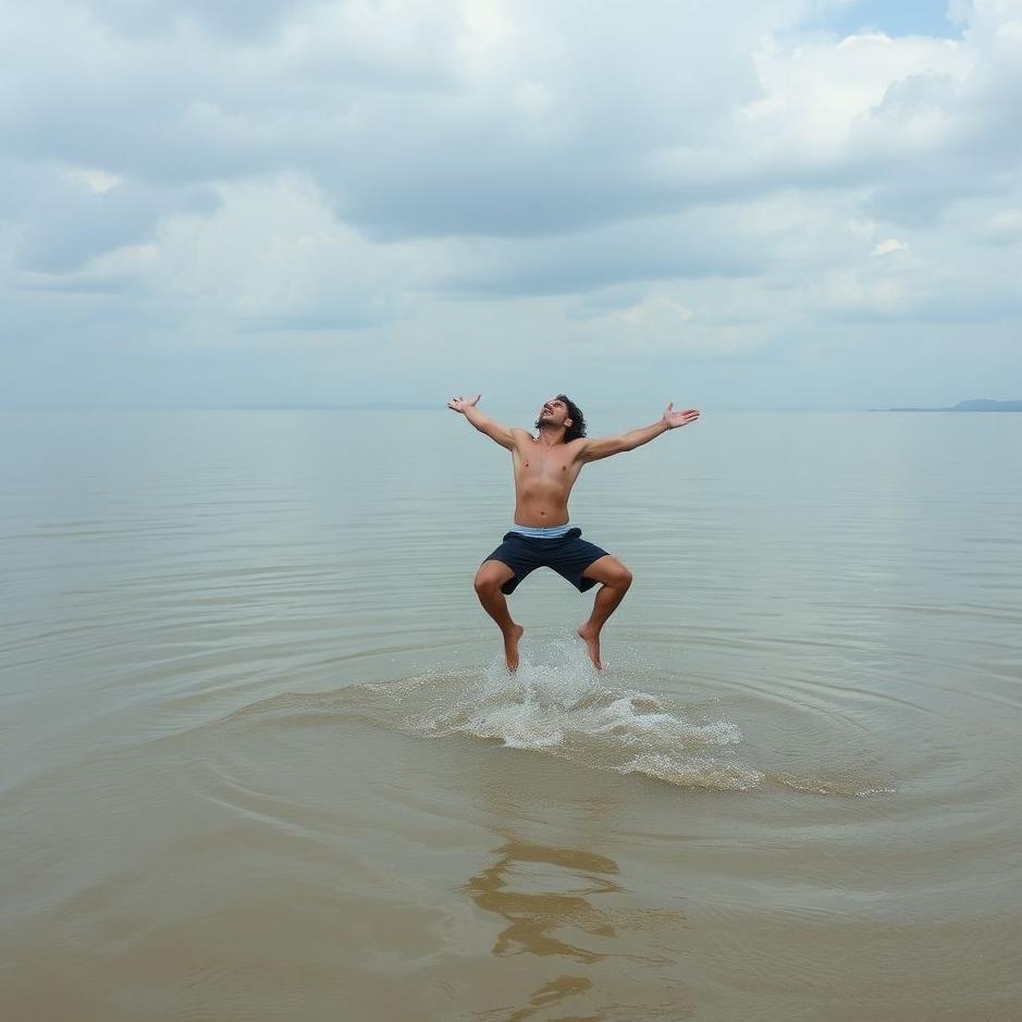 Dream : Jumping into dirty water in a dream