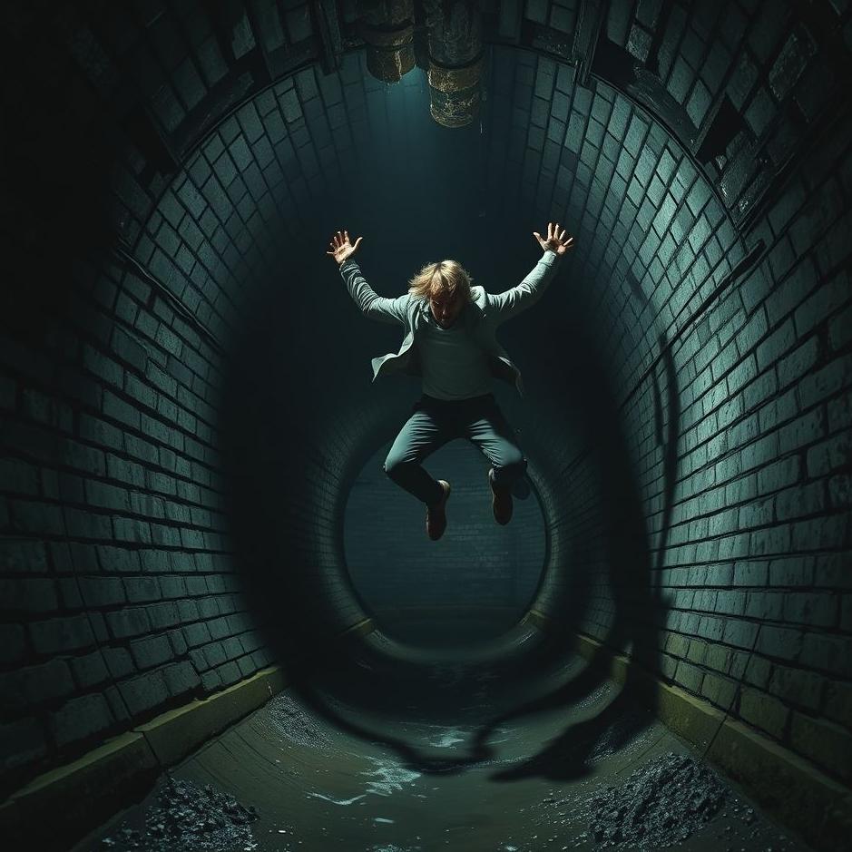 Dream : Jumping into the sewer in a dream