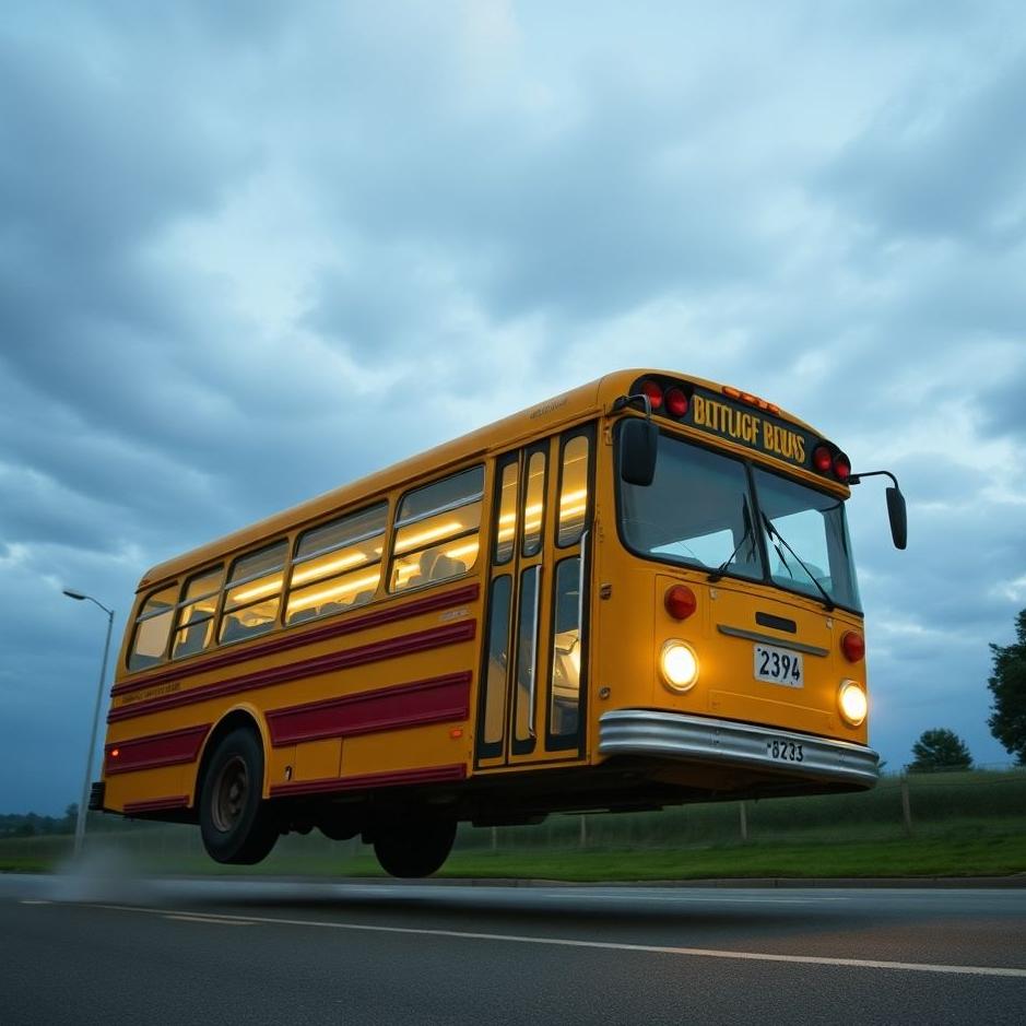 Dream : Jumping off the bus in a dream