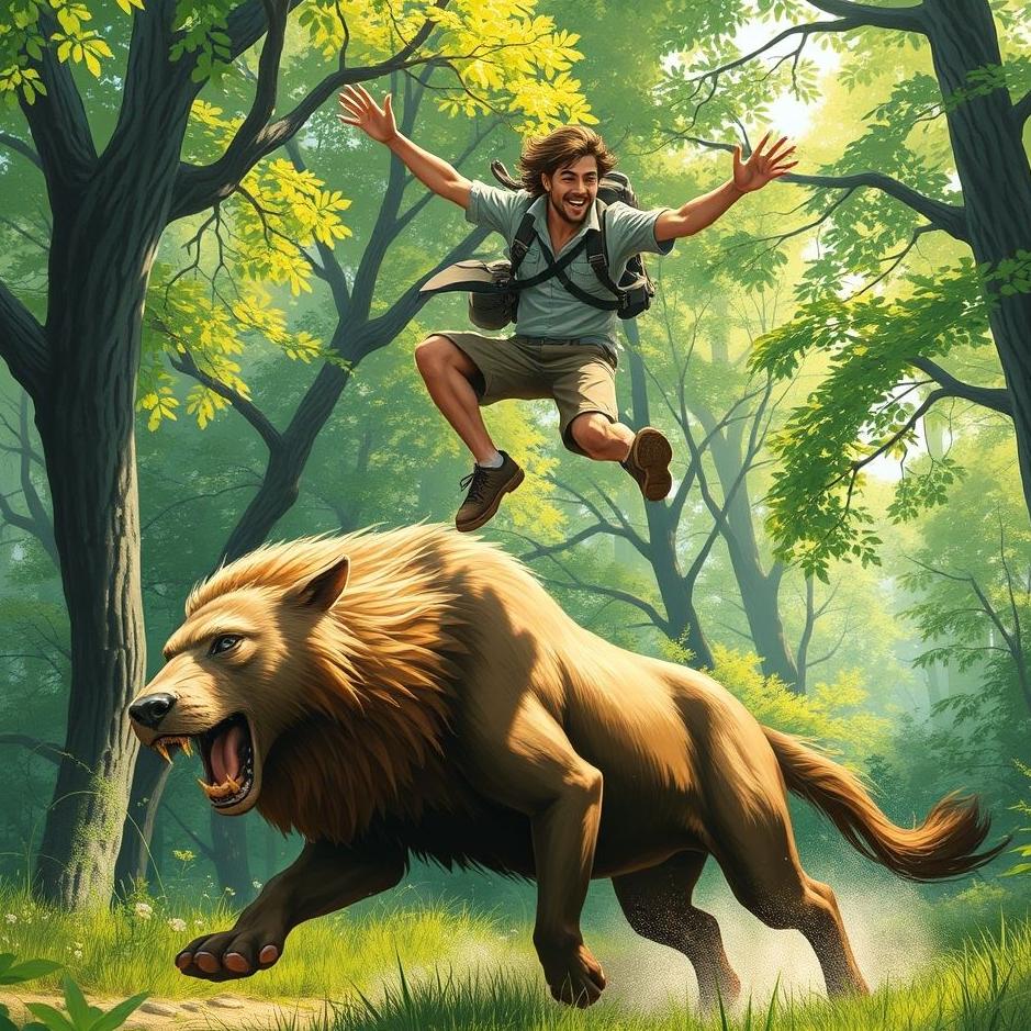 Dream : Jumping on an animal 