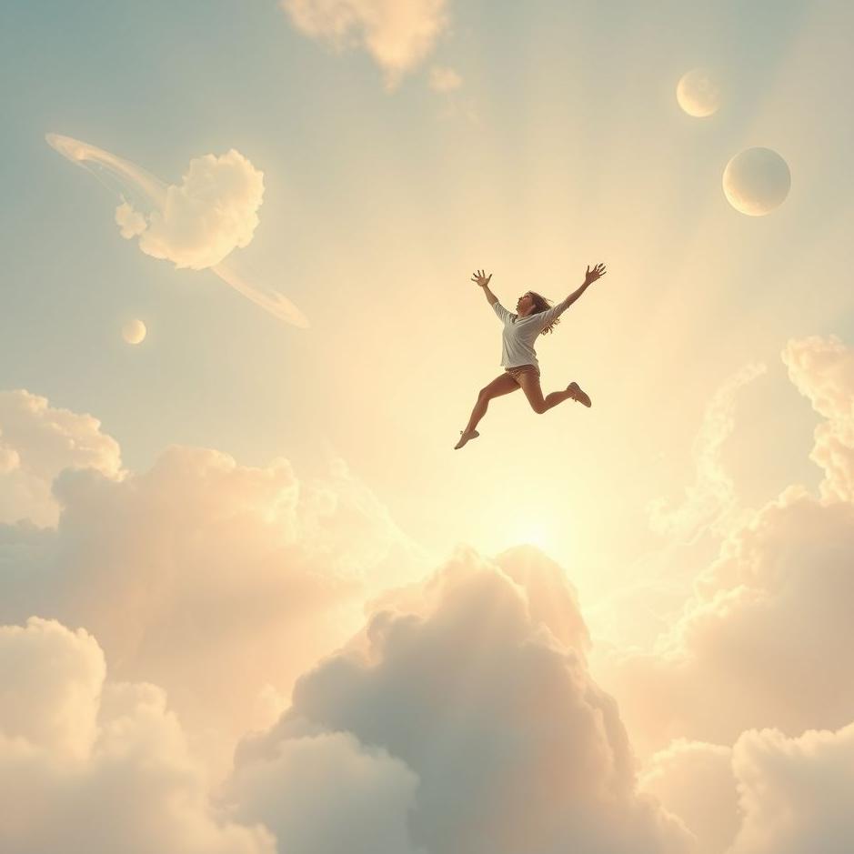 Dream : Jumping up a position in a dream