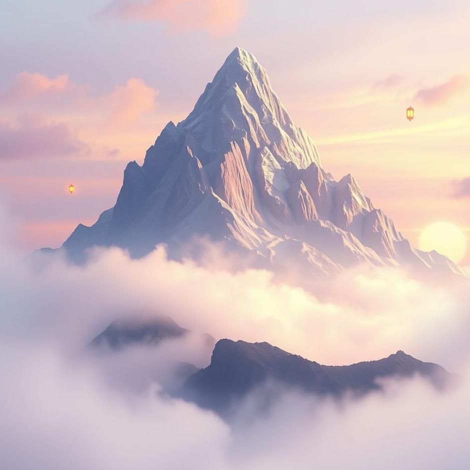 Dream : Kaf Mountain in a dream