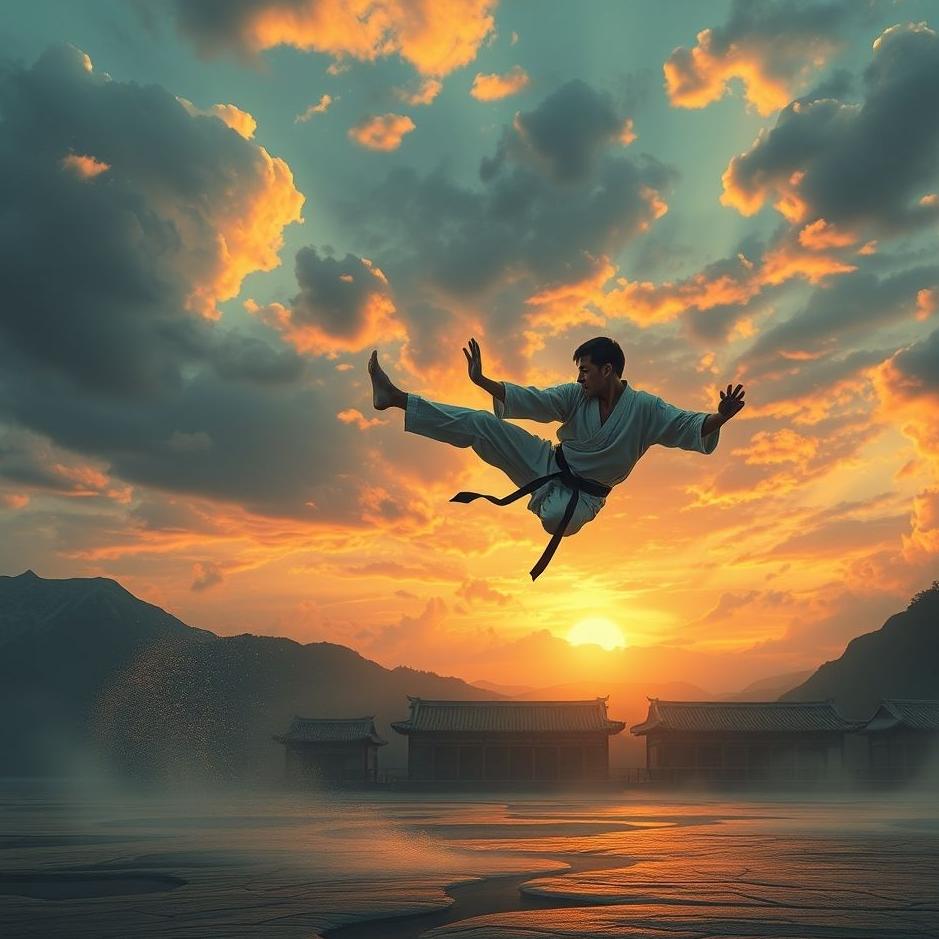 Dream : Karateka in a dream