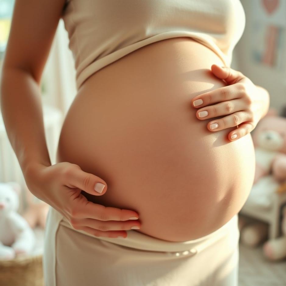 Dream : Keep the baby's hand in the abdomen