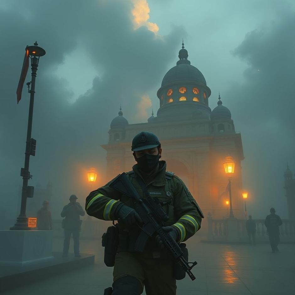 Dream : Keeping an armed guard in a dream