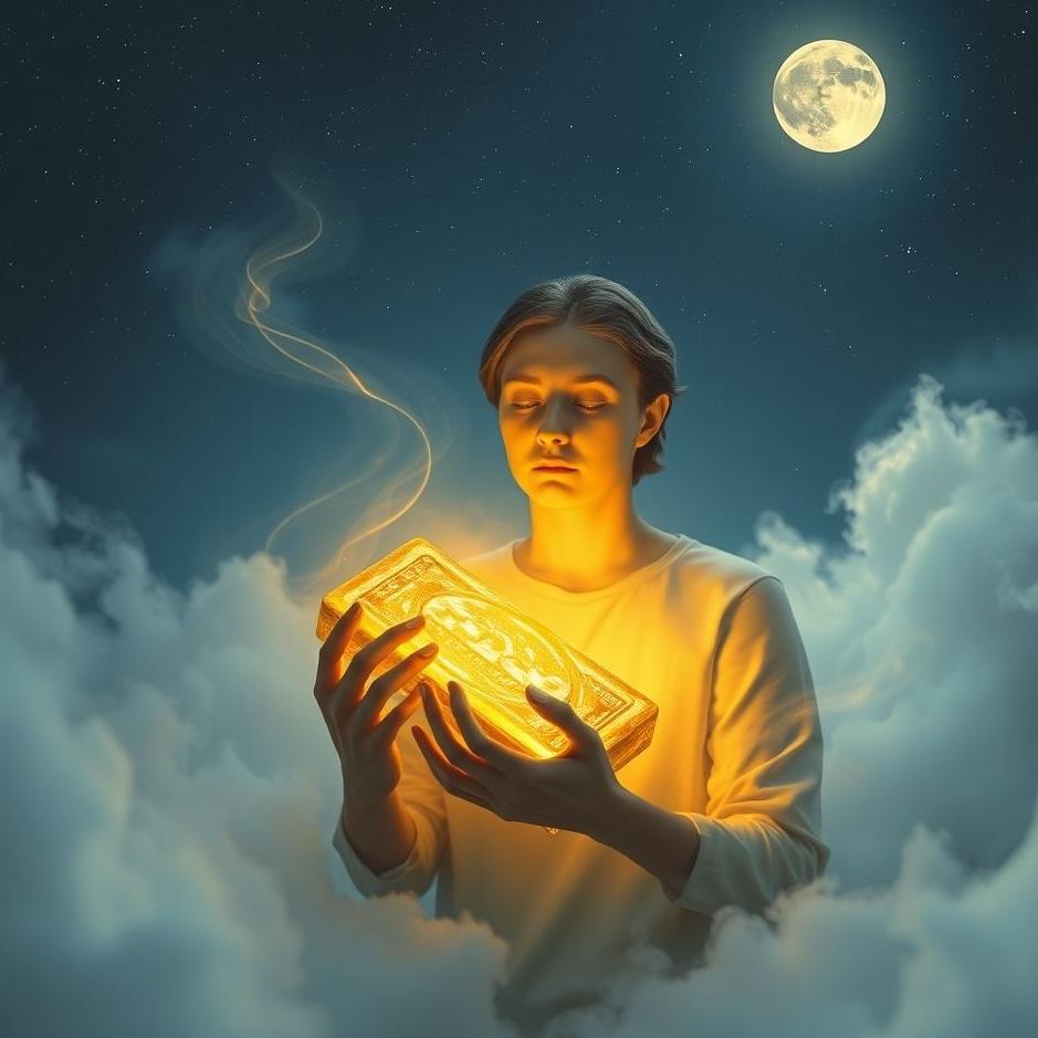 Dream : Keeping gold in the dream