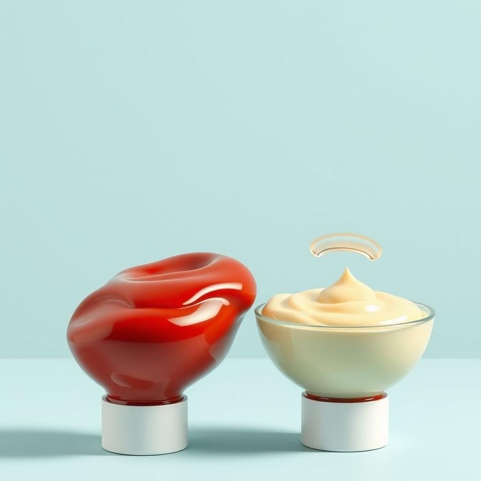Dream : Ketchup and mayonnaise in a dream