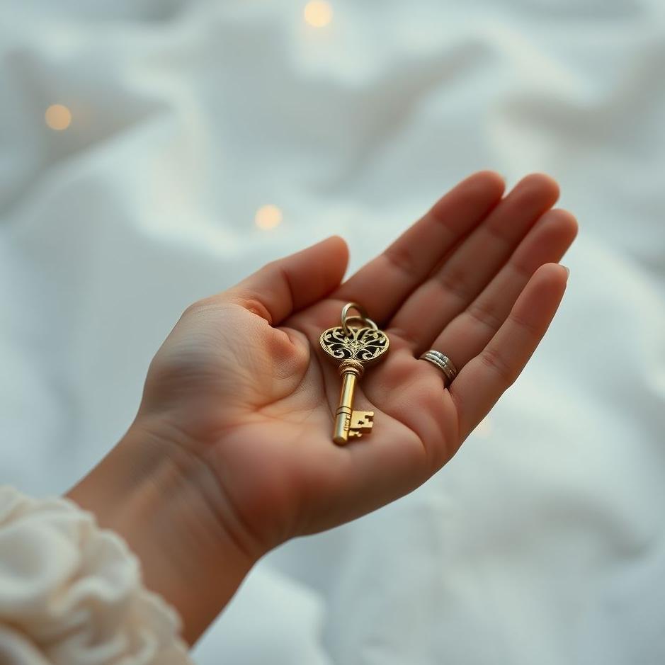 Dream : Key in your lover's hand in your dream