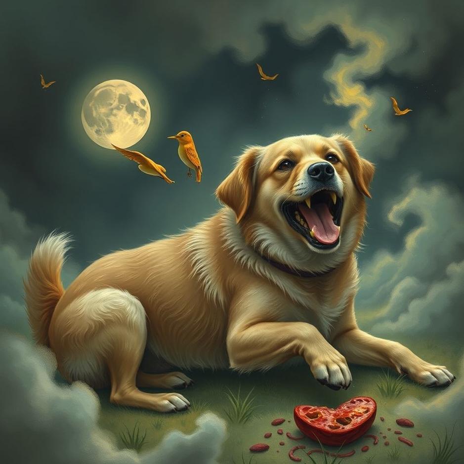 Dream : Killing and eating a dog in a dream