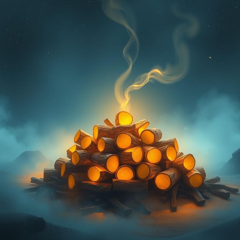 Dream : Kindling wood in a dream