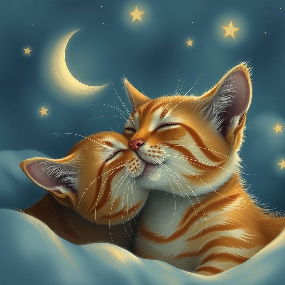 Dream : Kissing a cat in a dream