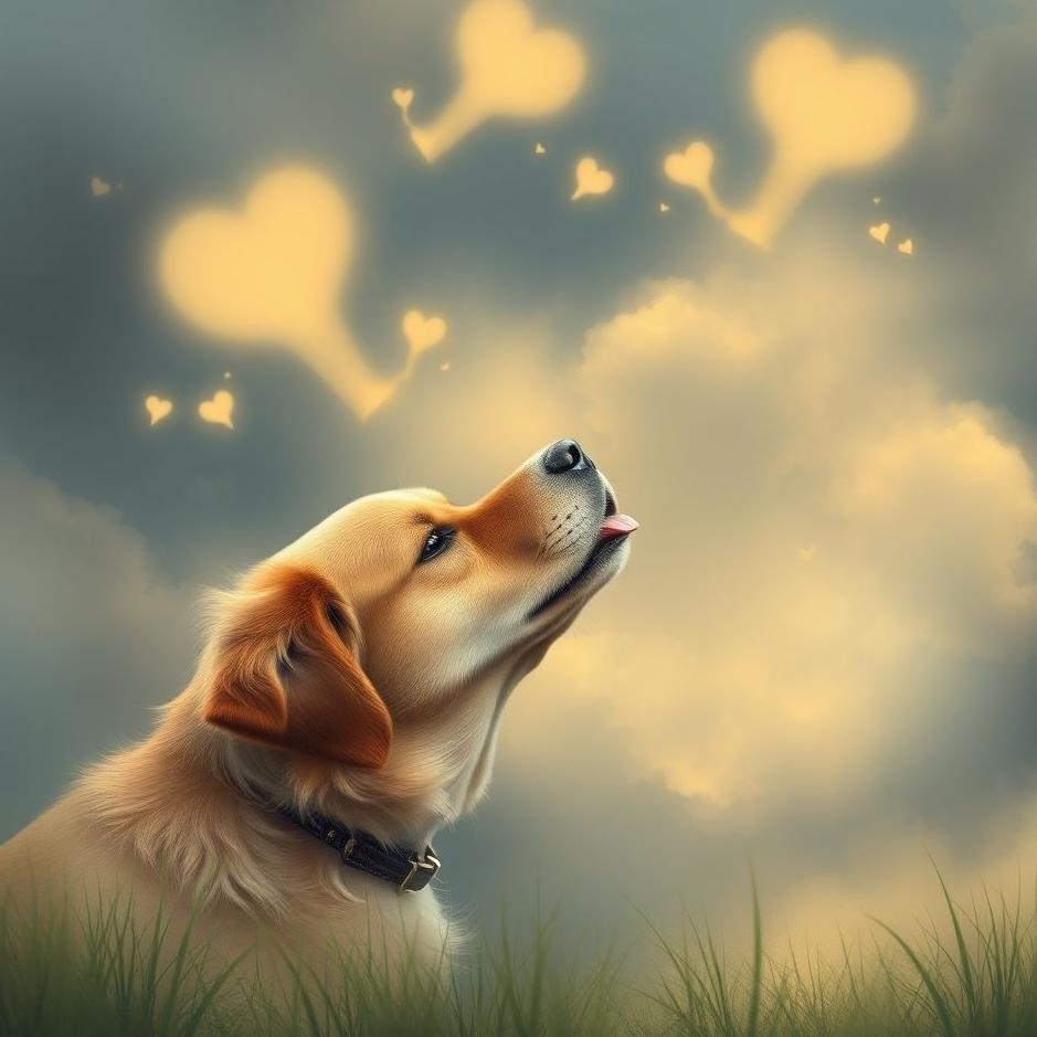 Dream : Kissing a dog in a dream