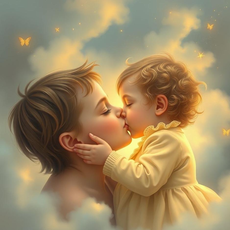 Dream : Kissing a little child in a dream