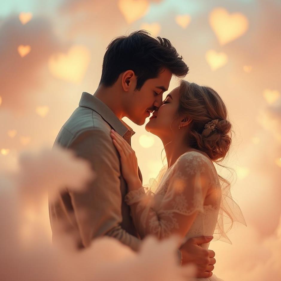 Dream : Kissing your fiancée in a dream