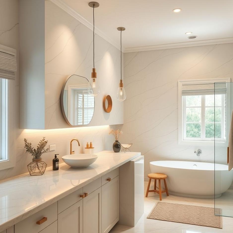 Dream : Kitchen and a bathroom in a dream