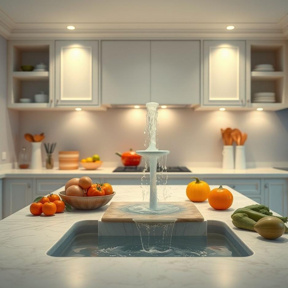 Dream : Kitchen fountain in a dream