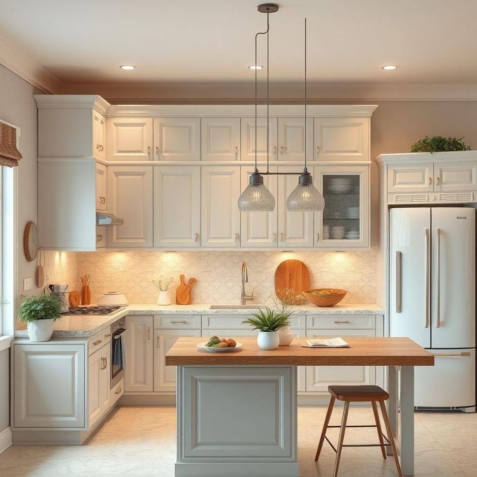 Dream : Kitchen set in a dream