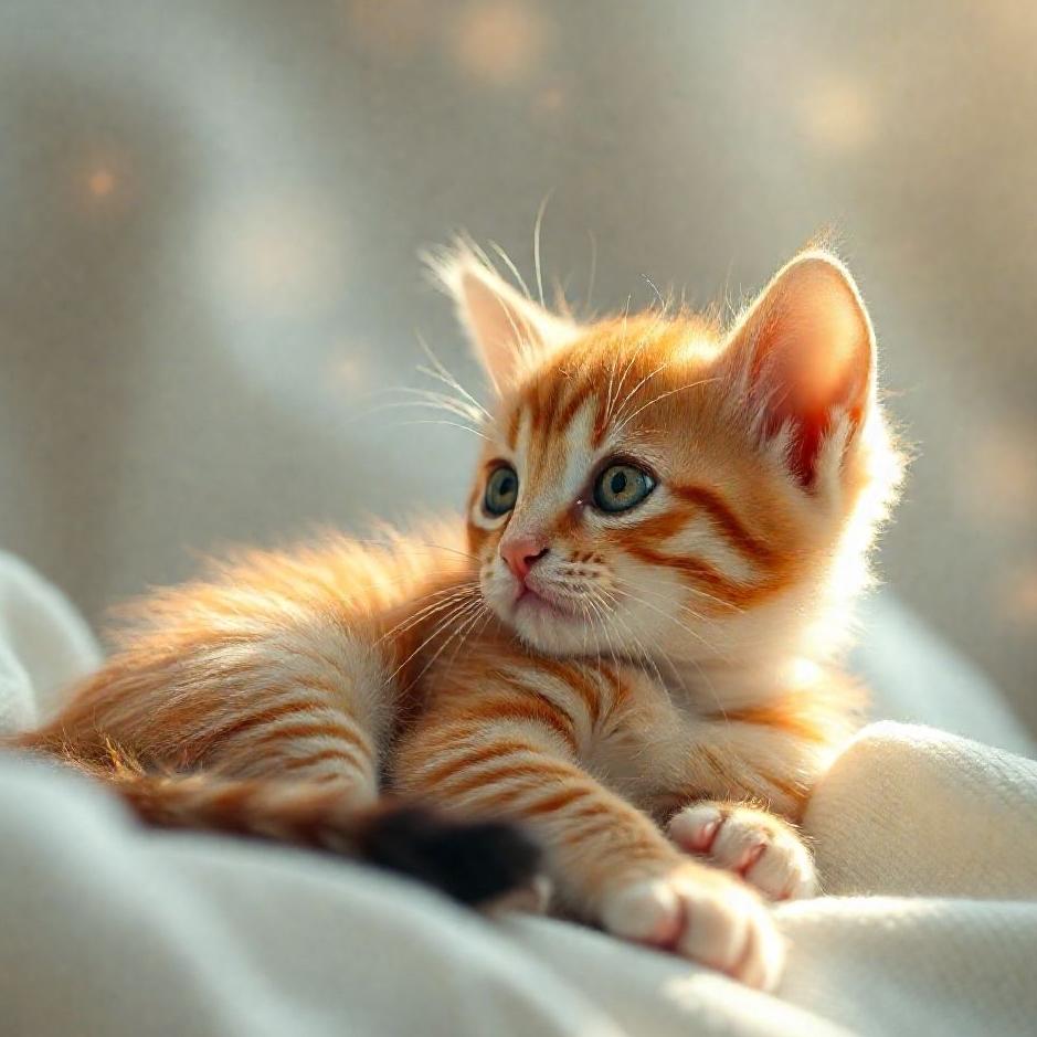 Dream : Kitten in your lap in a dream