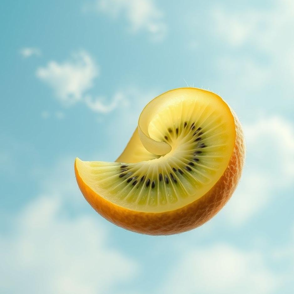 Dream : Kiwi peel in a dream