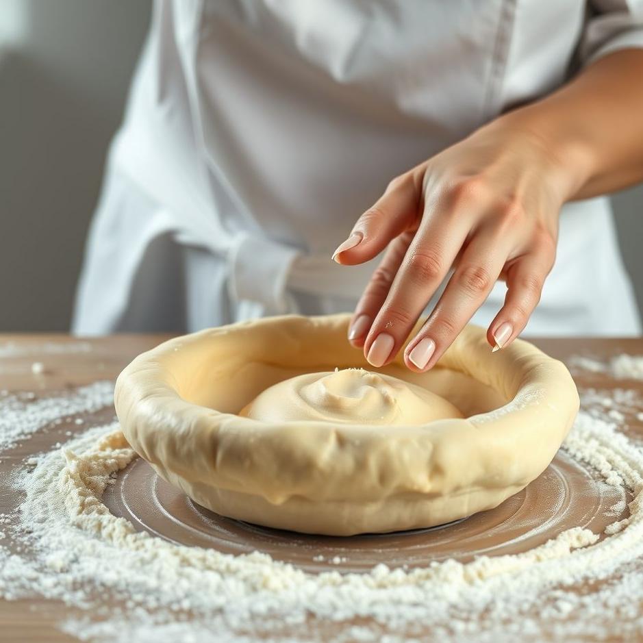 Dream : Kneading pastry dough in a dream