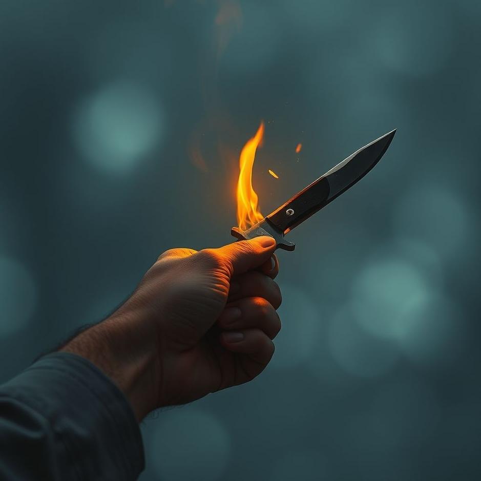 Dream : Knife in your brother's hand in your dream