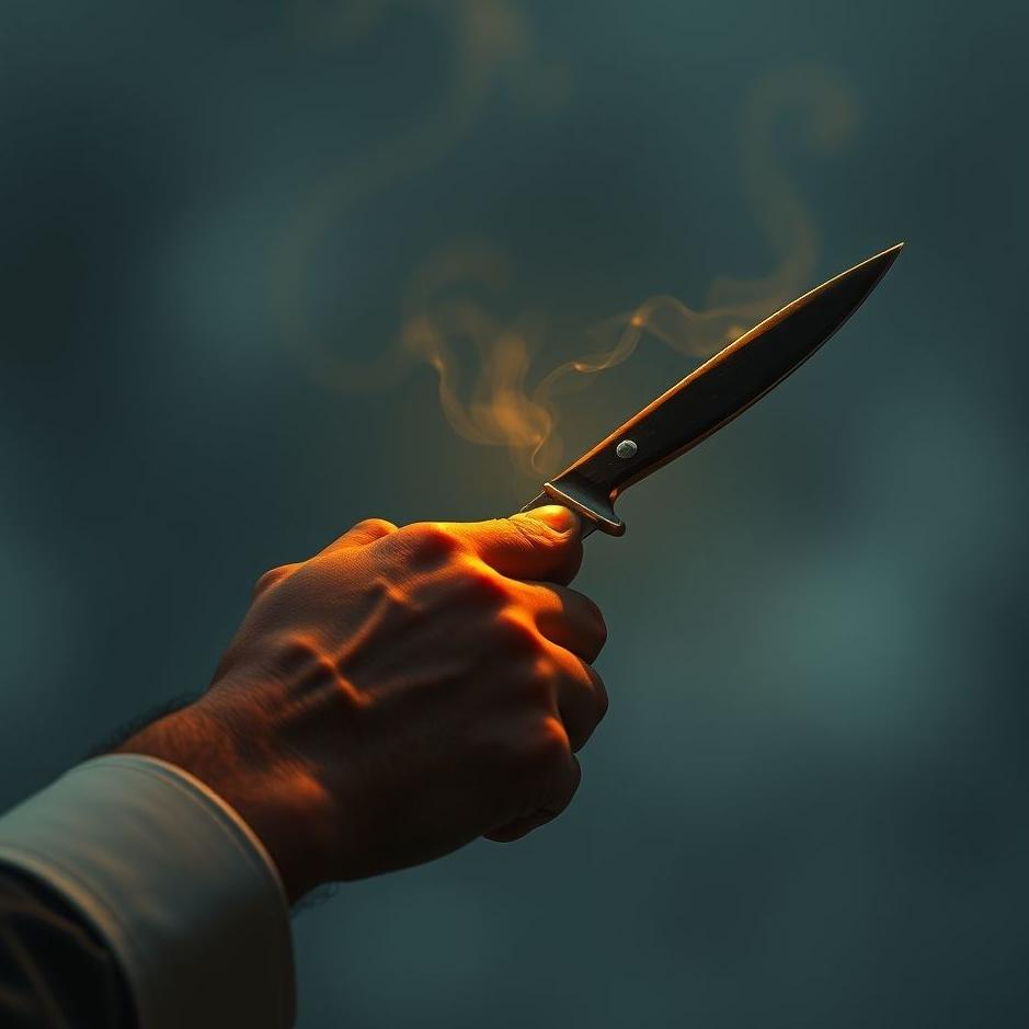 Dream : Knife in your husband's hand in your dream