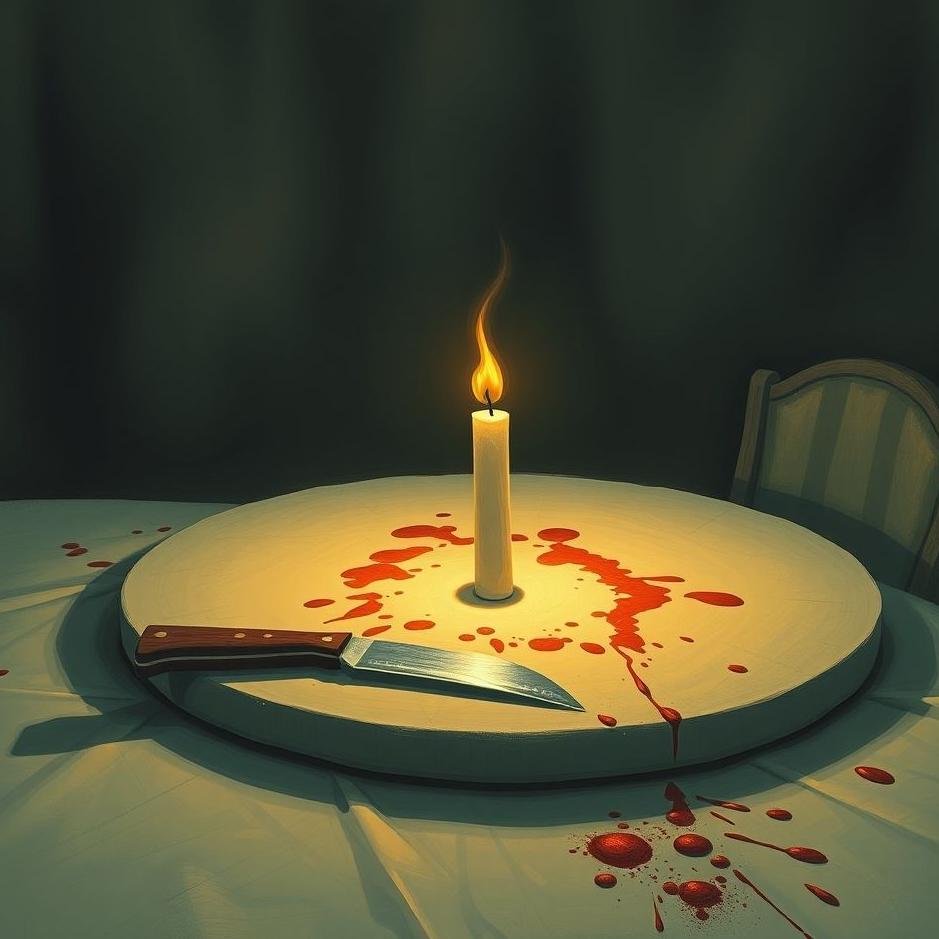 Dream : Knife stabbing the table in a dream
