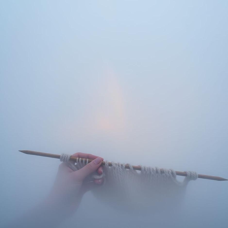 Dream : Knitting fog in a dream