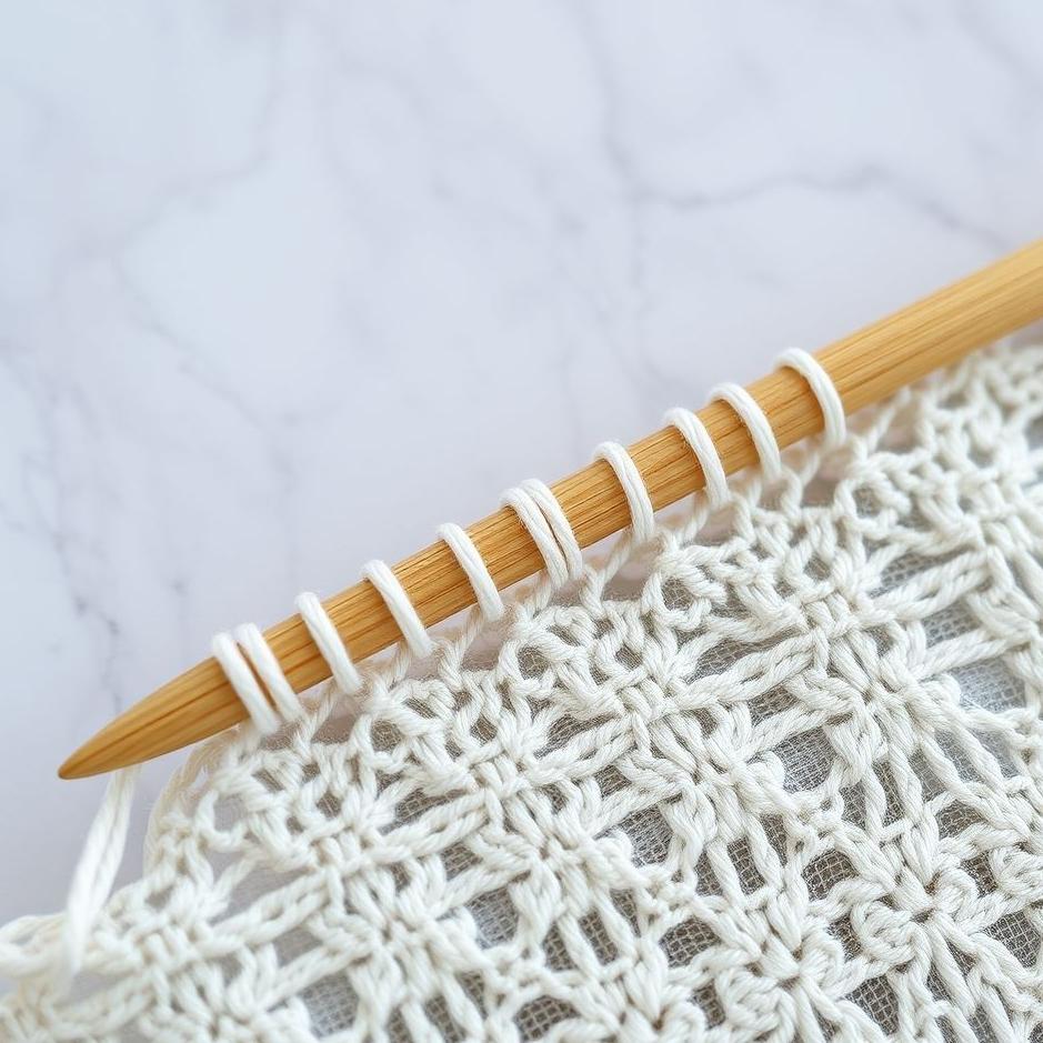 Dream : Knitting needle lace in a dream