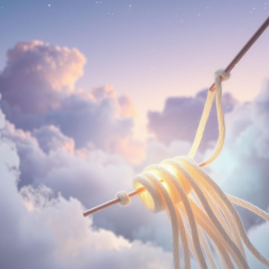 Dream : Knitting rope in a dream