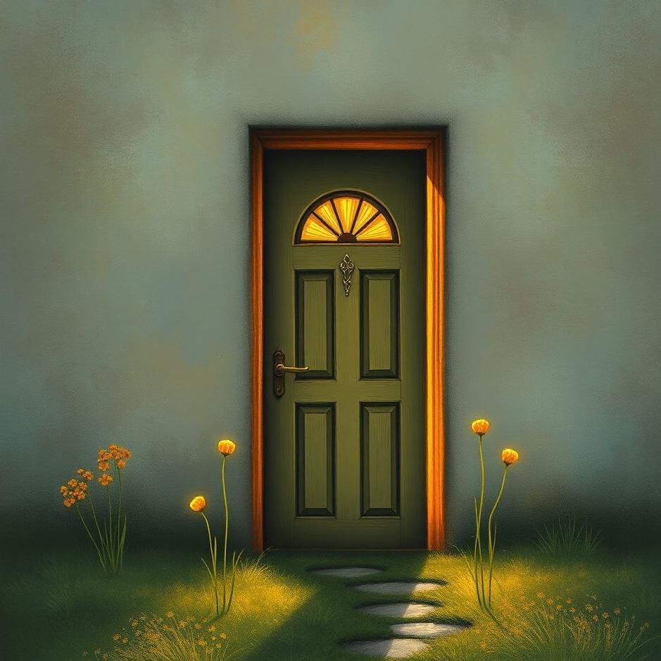 Dream : Knocking on the door and leaving in a dream