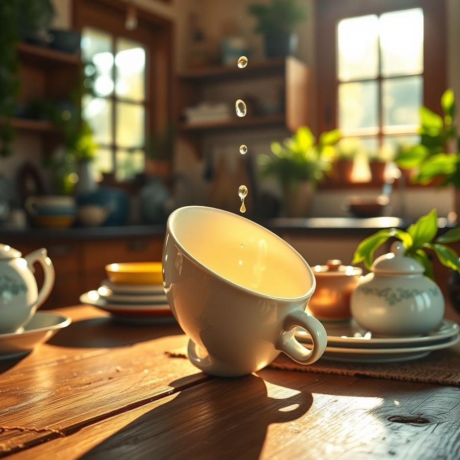 Dream : Knocking Over a Cup