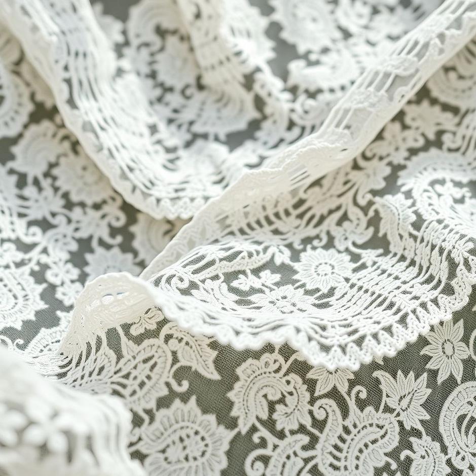 Dream : Lace spreading in a dream