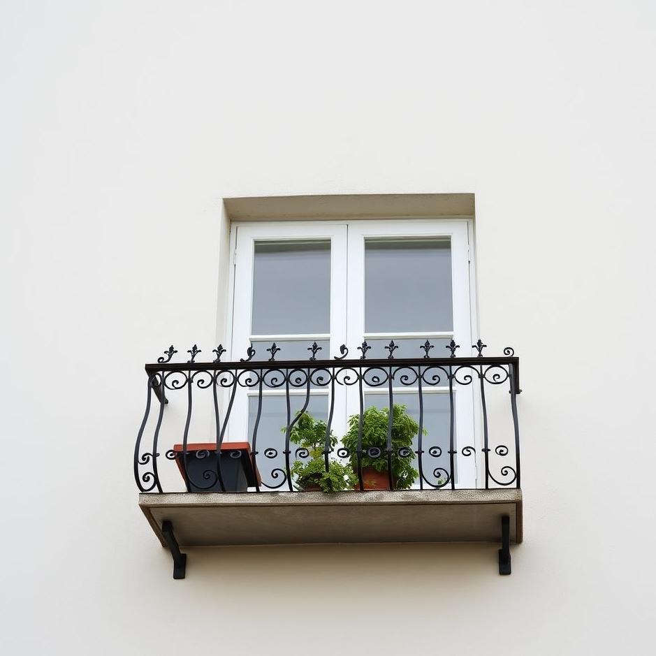 Dream : Lack of balcony iron in a dream