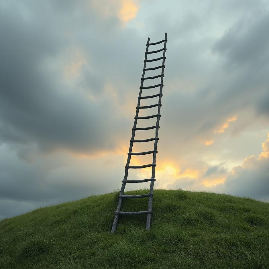 Dream : Ladder lost in a dream