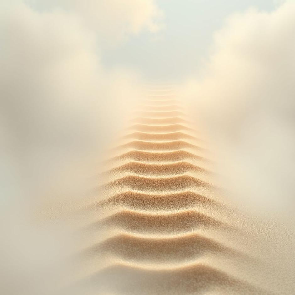 Dream : Ladder made of sand in a dream