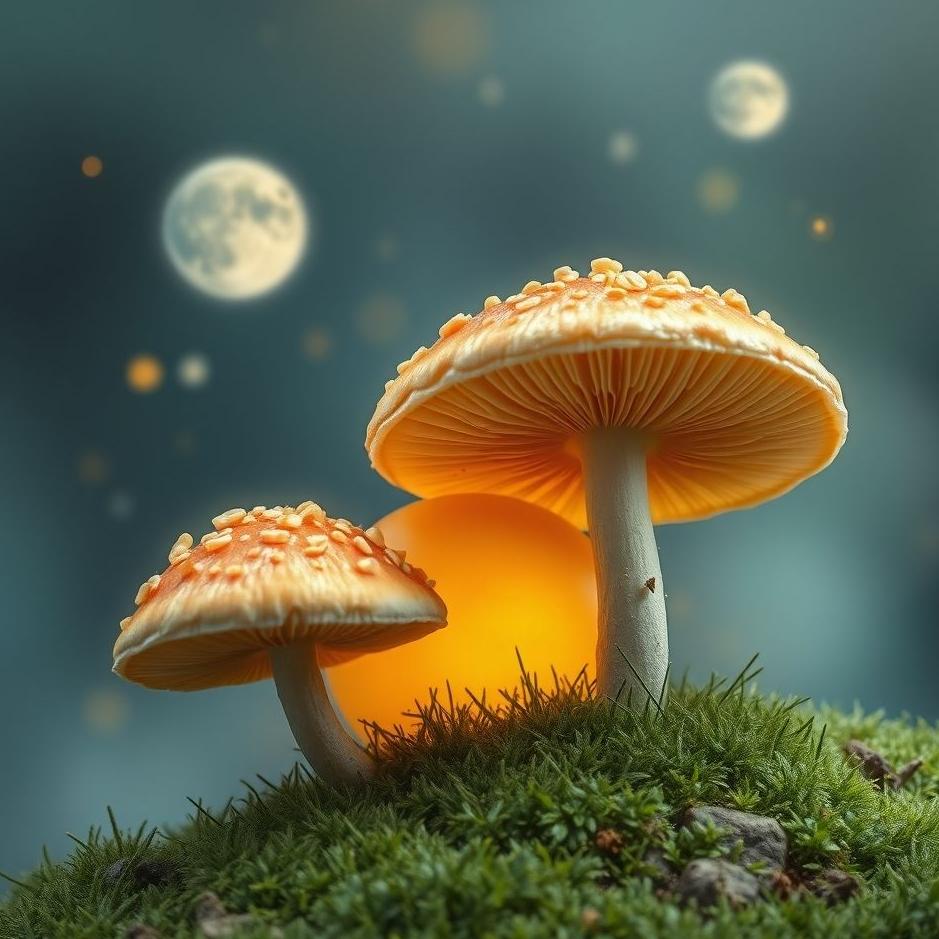 Dream : Lamb's belly mushroom in a dream