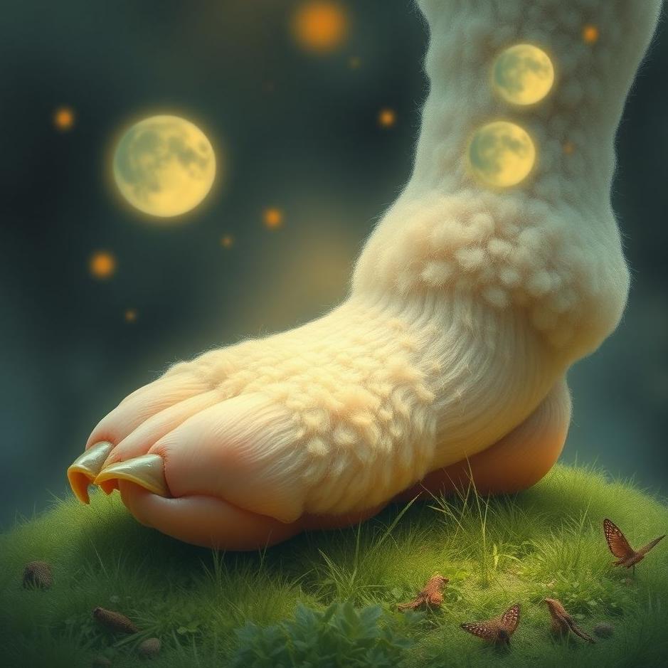 Dream : Lamb's foot in a dream