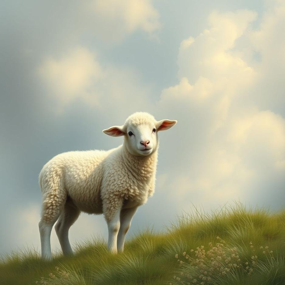 Dream : Lamb and a sheep in a dream