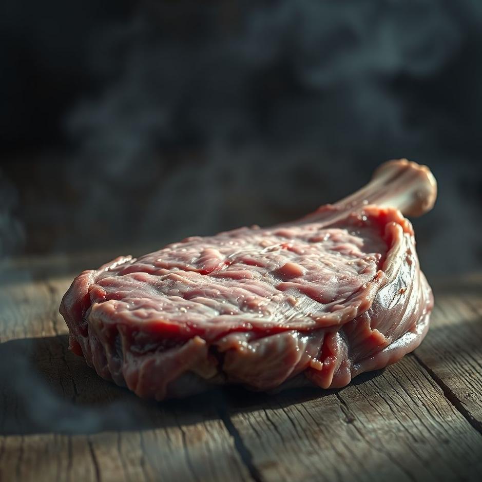 Dream : Lamb meat with bones in a dream