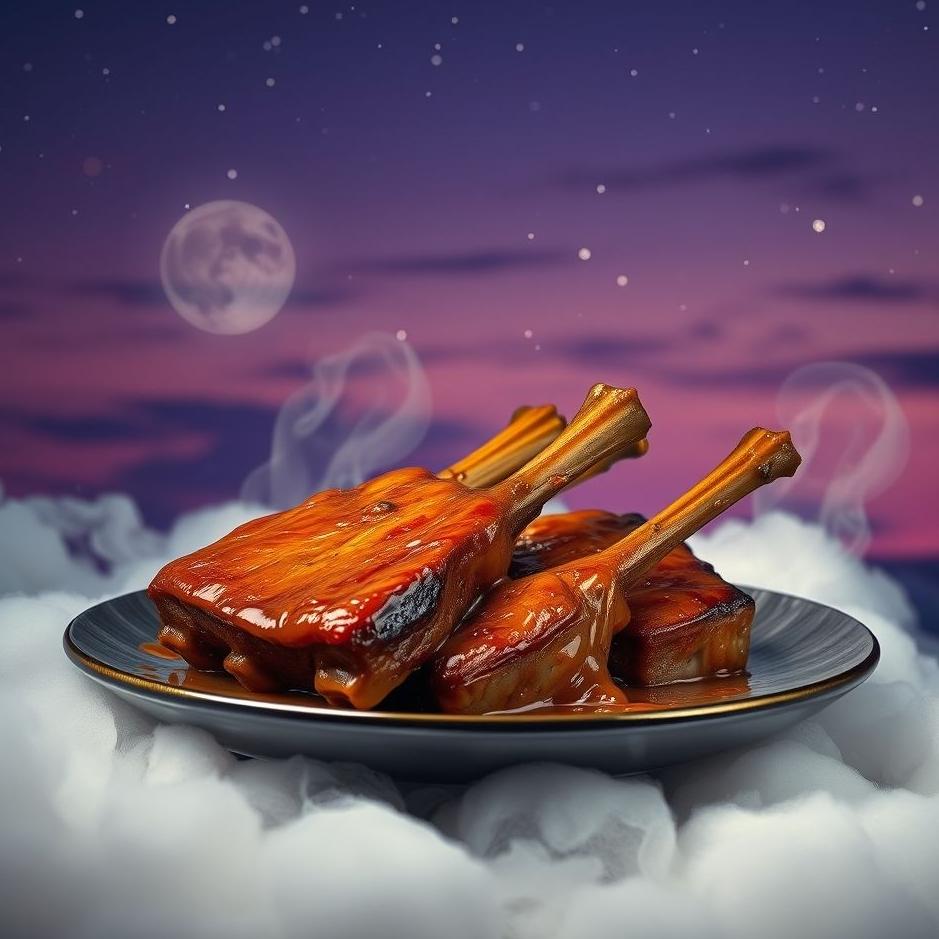 Dream : Lamb ribs in a dream