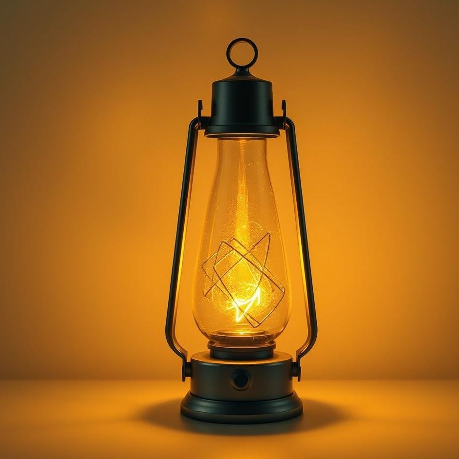 Dream : Lamp bottle in a dream