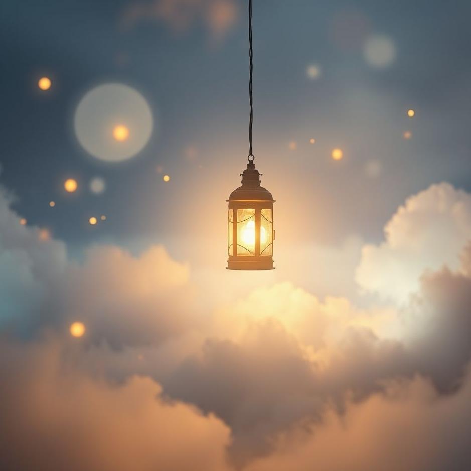 Dream : Lamp swinging in a dream