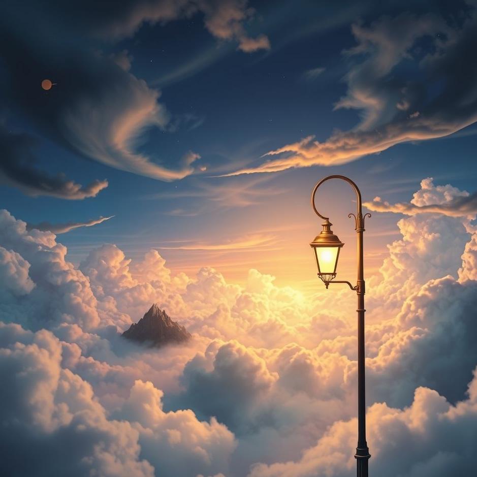 Dream : Lamplight in a dream