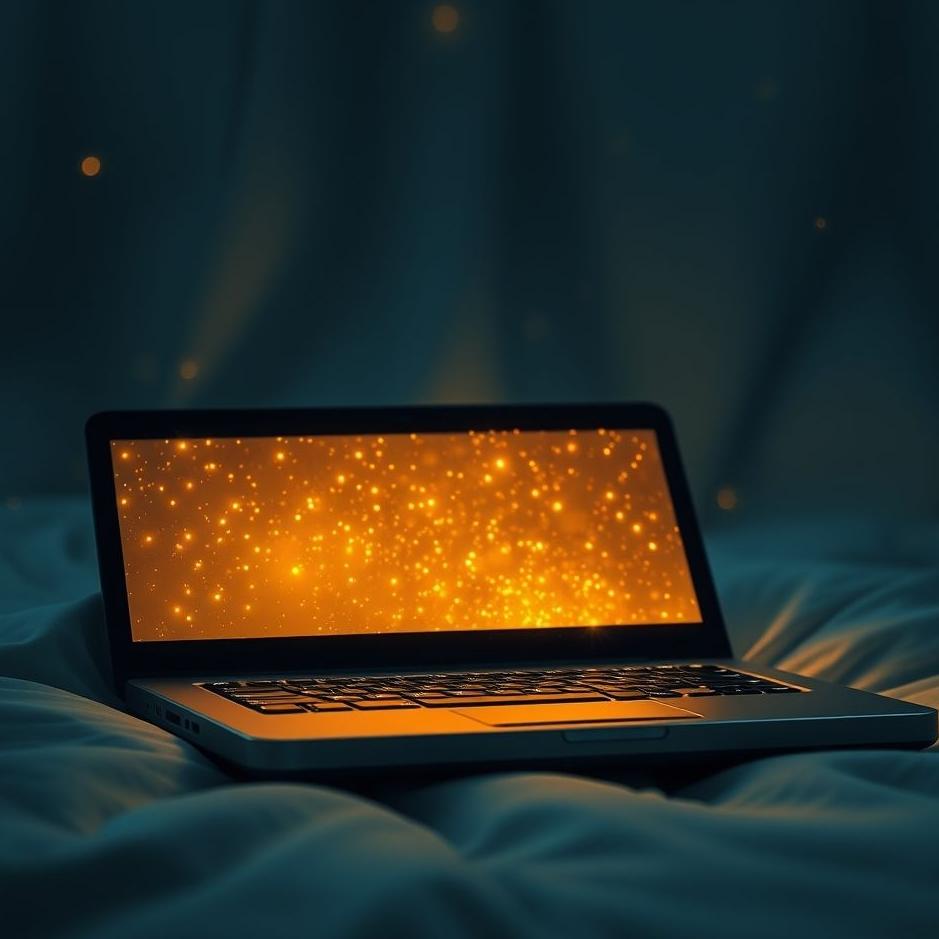 Dream : Laptop forgotten in a dream