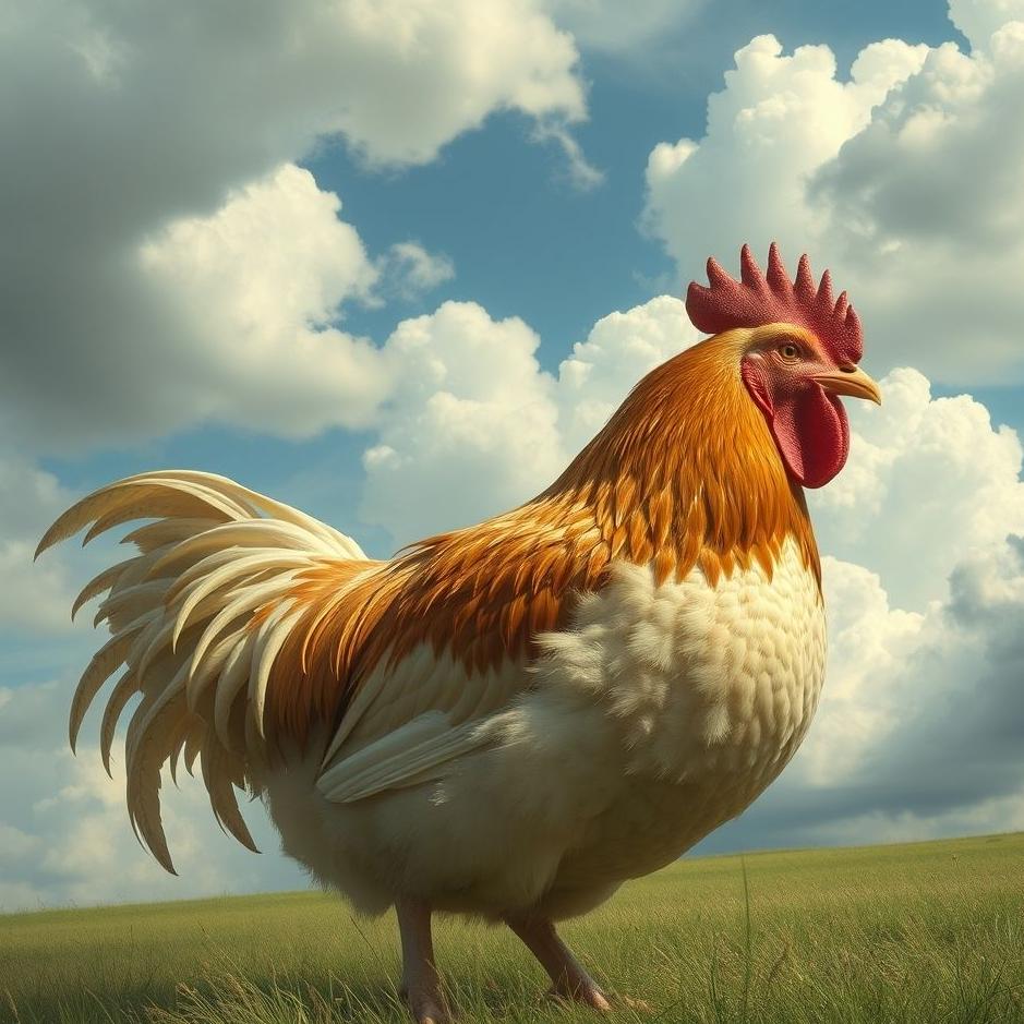 Dream : Large chicken in a dream