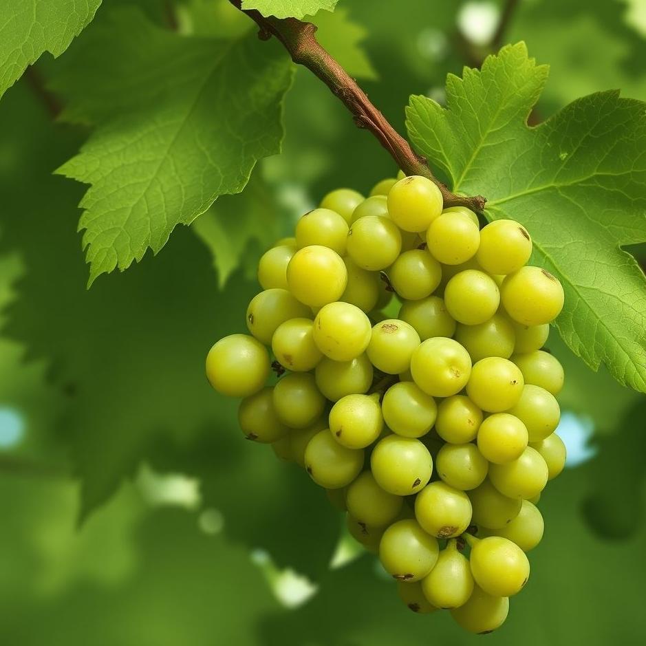 Dream : Large green grapes in a dream