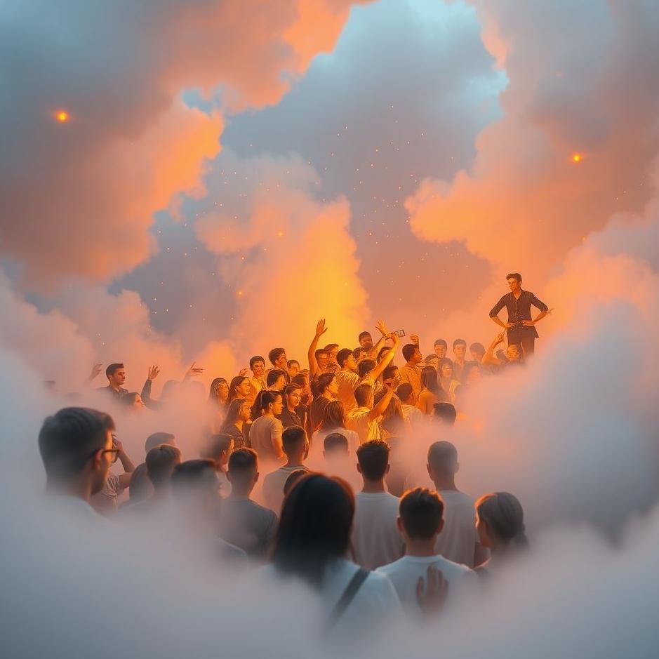 Dream : Large number of students in a dream